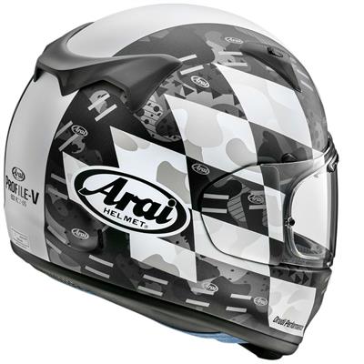 Arai Profile-V Patch White Kapalı Kask