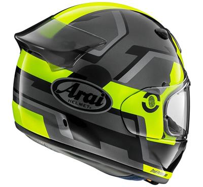 Arai Quantic Face Fluor Yellow Kapalı Kask