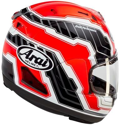 Arai RX7 V Mamola Edge Red Kapalı Kask