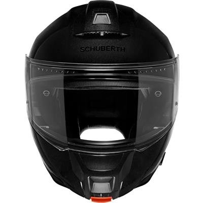 C5 Çene Açılır Motosiklet Kaskı Glossy Black