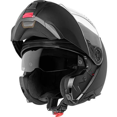 C5 Çene Açılır Motosiklet Kaskı Matt Black
