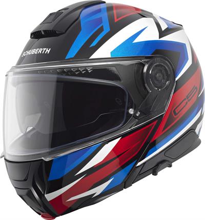 C5 Çene Açılır Motosiklet Kaskı Zenith Blue