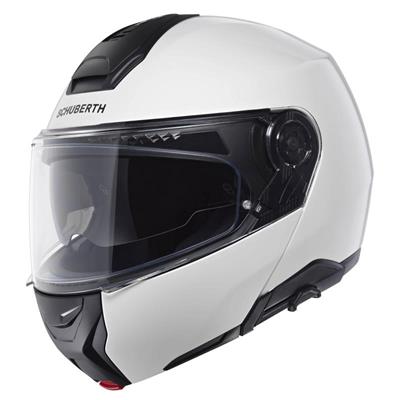 CONCEPT Çene Açılır Motosiklet Kaskı Glossy White