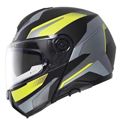 CONCEPT Çene Açılır Motosiklet Kaskı Tracer Yellow