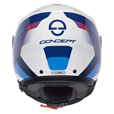 CONCEPT Çene Açılır Motosiklet Kaskı Tracer Blue