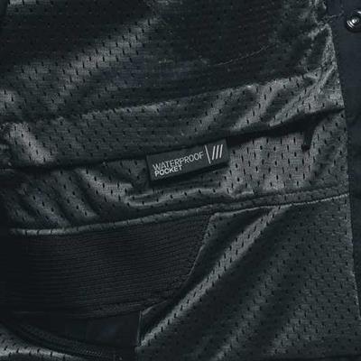 Dainese Air Frame 3 Black Tekstil Mont