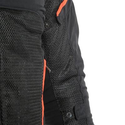 Dainese Air Frame D1 Black White Fluo Red Tekstil Mont