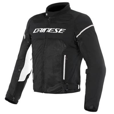 Dainese Air Frame D1 Black White Tekstil Mont