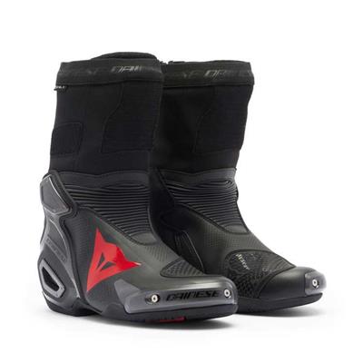Dainese Axial 2 Air Black Red Fluo Deri Bot