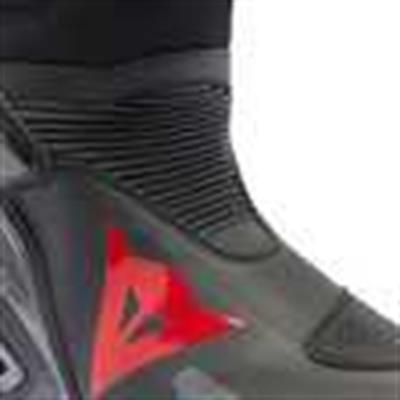 Dainese Axial 2 Air Black Red Fluo Deri Bot