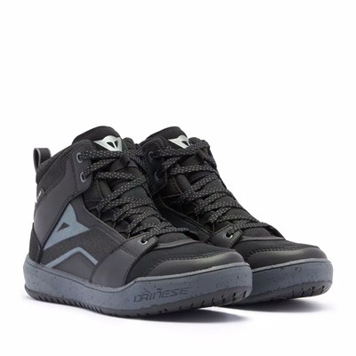 DAINESE AYAKKABI/ SUBURB D-WP BLACK IRON GATE METAL