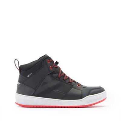 Dainese Suburb Black White Red D-WP Ayakkabı