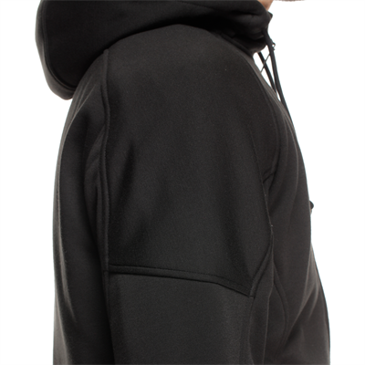 DAINESE BOVISA SAFETY HOODIE FULL ZIP BLACK/WHITE