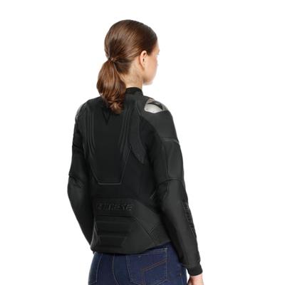 DAINESE CEKET RACING 5 LEATHER WMN BLK BLK