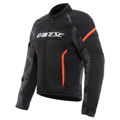 DAINESE CEKET/AIR FRAME 3 TEX JACKET BLACK/BLACK/RED-FLUO