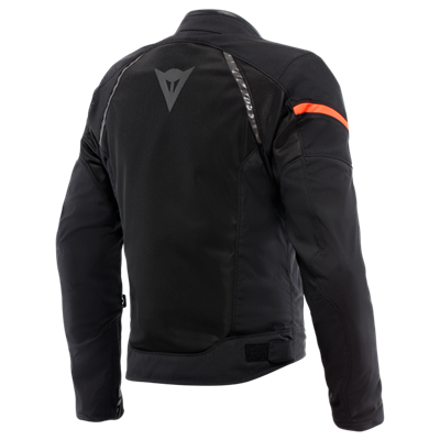 DAINESE CEKET/AIR FRAME 3 TEX JACKET BLACK/BLACK/RED-FLUO