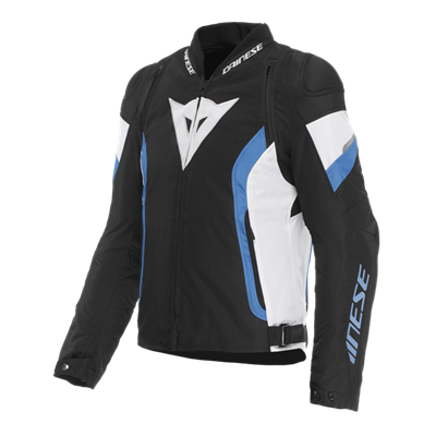 DAINESE CEKET/AVRO 5 TEX JACKET BLACK/BLUE/WHITE