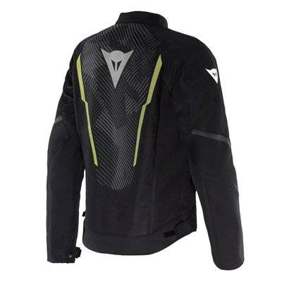DAINESE CEKET/HEROSPHERE AIR TEX JACKET BLACK WHITE YELLOW FLUO