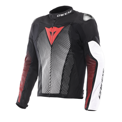 DAINESE CEKET/VENTAR AIR TEX BLACK WHITE RED