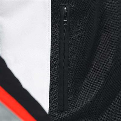 DAINESE CEK/HYDRAFLUX 2 AIR LADY D-DRY BLK CHR-GRY LAVA-RED