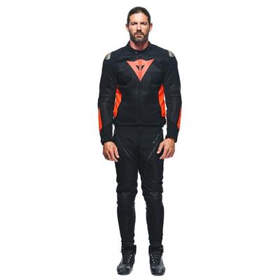 Dainese Energyca Air Black Fluo Red Tekstil Mont