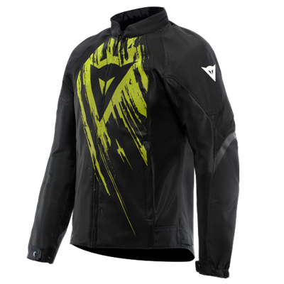 Dainese Herosphere Air Black Fluo Yellow Tekstil Mont