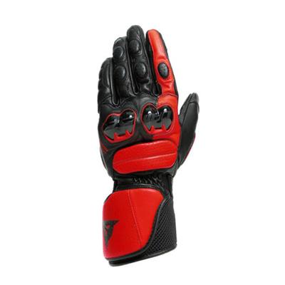 Dainese Impeto Black Lava Red Deri Eldiven