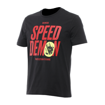Dainese Knee Down Brillant Jet-Black T-Shirt