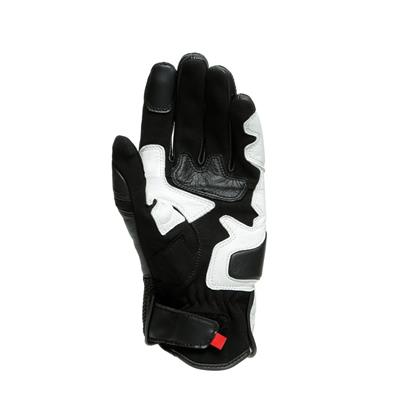 Dainese Mig 3 Black White Lava Red Unisex Deri Eldiven