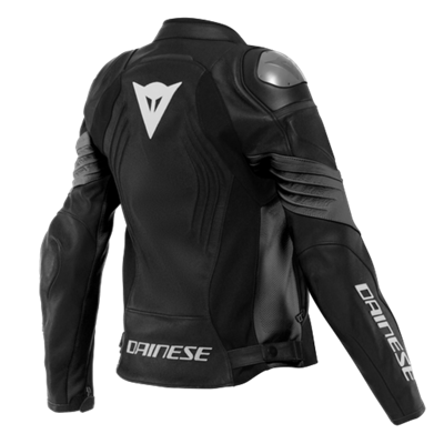 Dainese Racing 4 Black Kadın Deri Mont