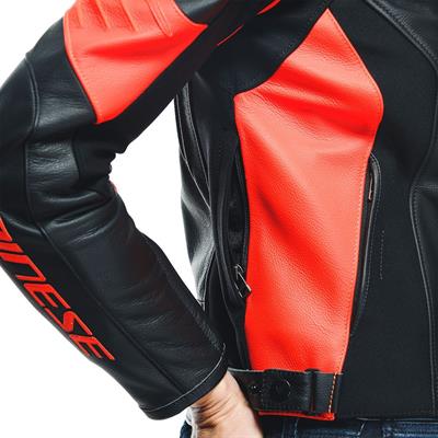 Dainese Racing 4 Lady Deri Mont Black Fluo Red