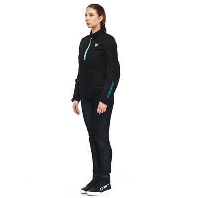 Dainese Risoluta Air Black Acqua Green Tekstil Mont
