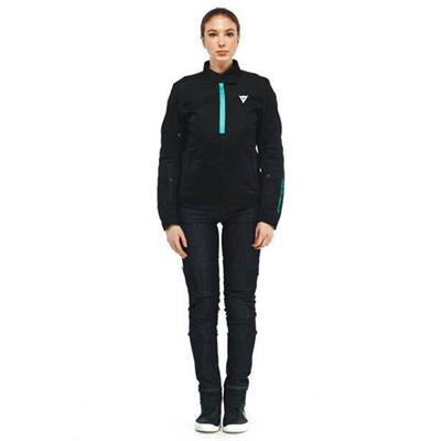Dainese Risoluta Air Black Acqua Green Tekstil Mont