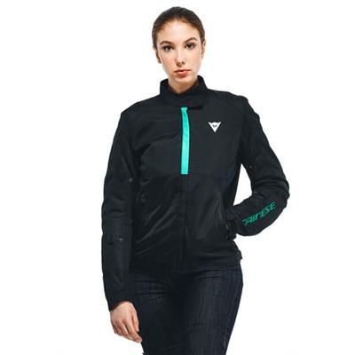 Dainese Risoluta Air Black Acqua Green Tekstil Mont