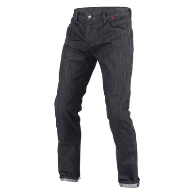 Dainese Strokeville Slim Regular Black Aramid Tekstil Pantolon