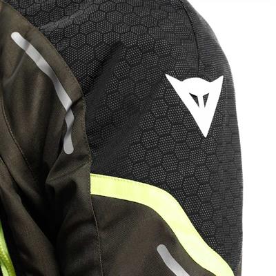 Dainese Super Adventure Black Fluo Yellow ABSØLUTESHELL™ Mont