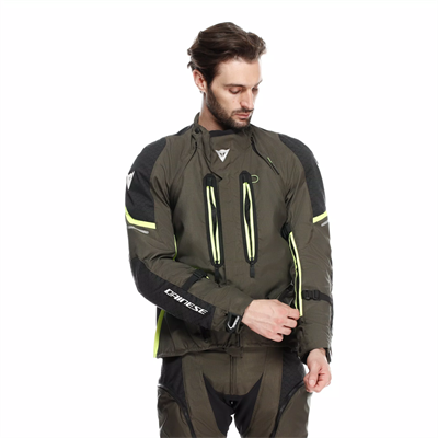 DAINESE /SUPER ADVENTURE ABSOLU JACKET BLACK/FLUO YELLOW