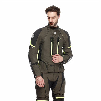 DAINESE /SUPER ADVENTURE ABSOLU JACKET BLACK/FLUO YELLOW