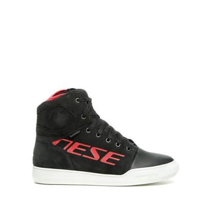 Dainese York D-WP Dark Carbon Red Kadın Ayakkabı