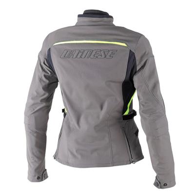 Dainese Arya Dark Gull Grey Castle Rock Fluo Yellow Kadın D-Dry Mont