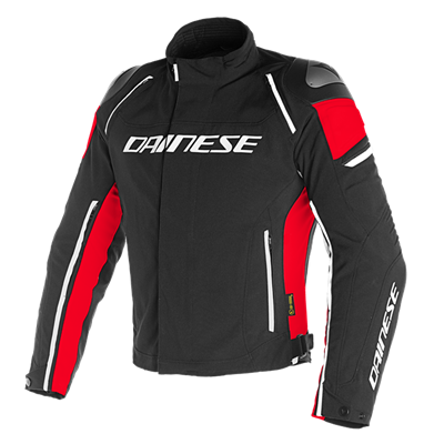 DAINESE/RACING 3 D-DRY JACKET BLK BLK RED