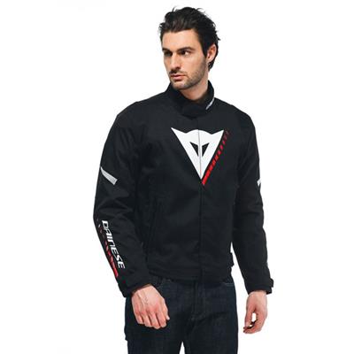 DAINESE/VELOCE D-DRY BLACK WHITE LAVA-RED