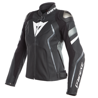 DNS CKT DERİ/AVRO 4 LADY LEATHER JACKET BLK-MATT-ANT-WHT