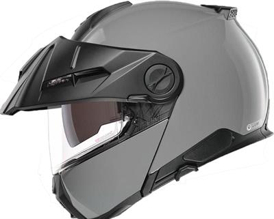 E2 Çene Açılır Motosiklet Kaskı Concrete Grey