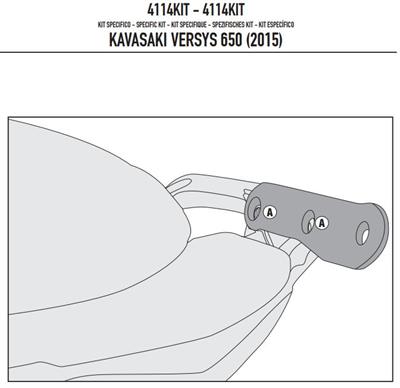 GIVI 4114KIT KAWASAKI VERSYS 650 (15-24) YAN ÇANTA TAŞIYICI BAĞLANTI KITI