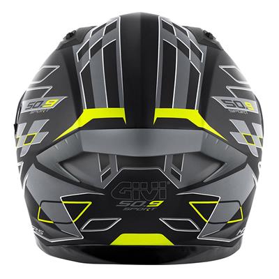 GIVI 50.9 ASSAULT MAT SİYAH-GRİ-NEON SARI KASK
