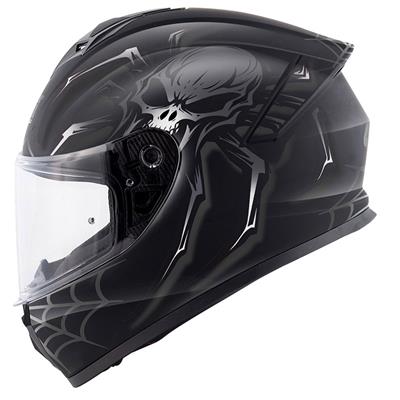 GIVI 50.X ARACHNO MAT SİYAH-GRİ KASK