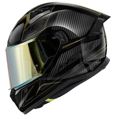 GIVI 50.9 ENIGMA SİYAH-TITANIUM-GOLD KASK