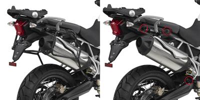 GIVI PLR6401 TRIUMPH TIGER 800 - TIGER 800 XC - TIGER 800 XR (11-16) YAN ÇANTA TAŞIYICI