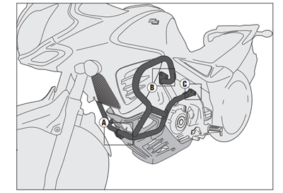 GIVI TN3101 SUZUKI DL 650 V-STROM (11-24) KORUMA DEMİRİ